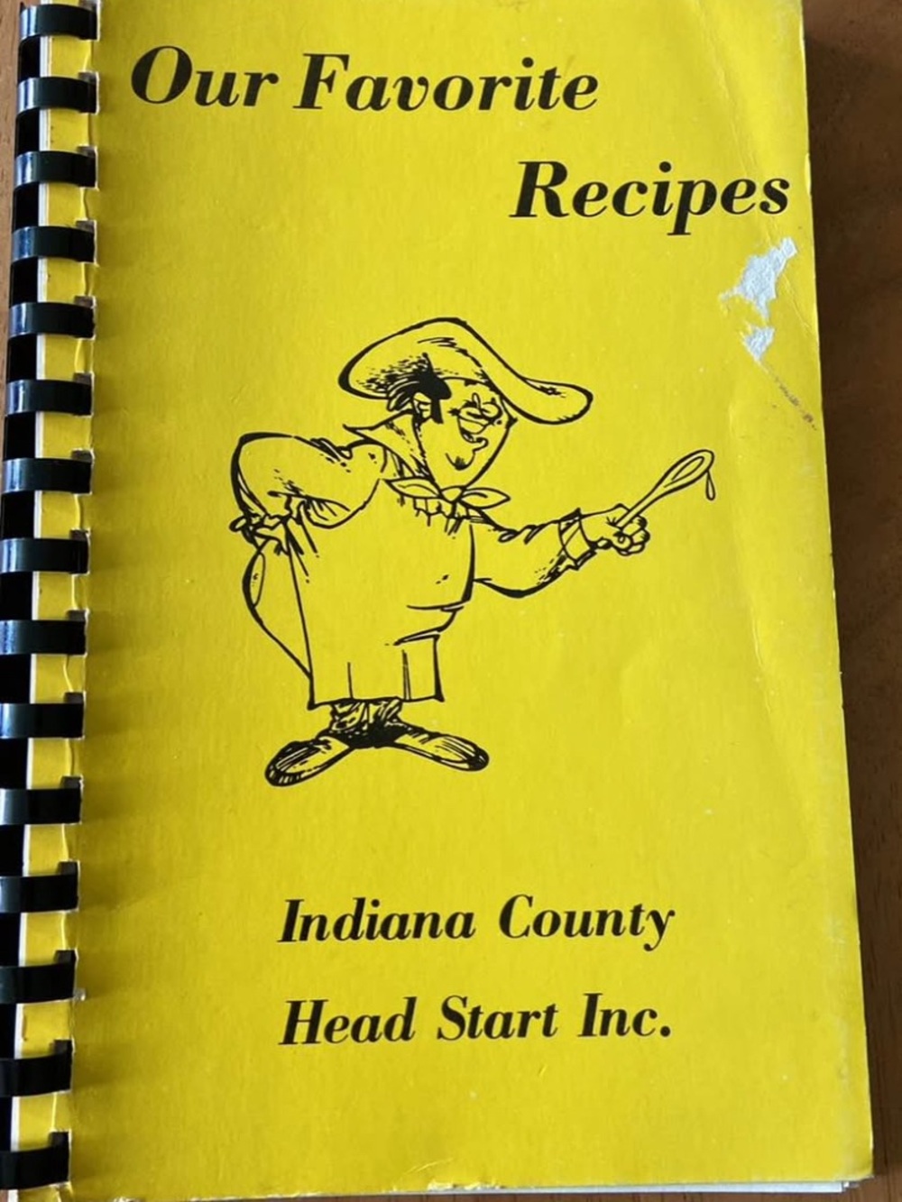 Vintage spiral cookbook ETHNIC Indiana County Head Start Indiana, Pennsylvania